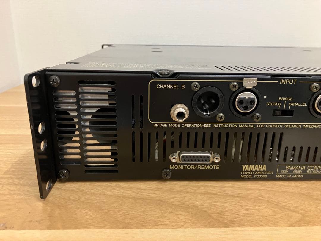 YAMAHA ヤマハ PC3500 パワーアンプ PAアンプ 業務用 PA機器