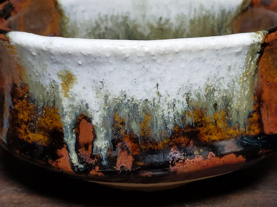 ♥☆彡　美濃焼　茶碗 　無銘　骨董　古玩