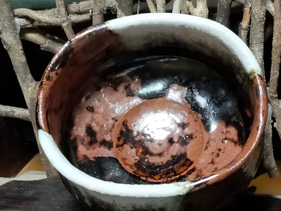 ♥☆彡　美濃焼　茶碗 　無銘　骨董　古玩