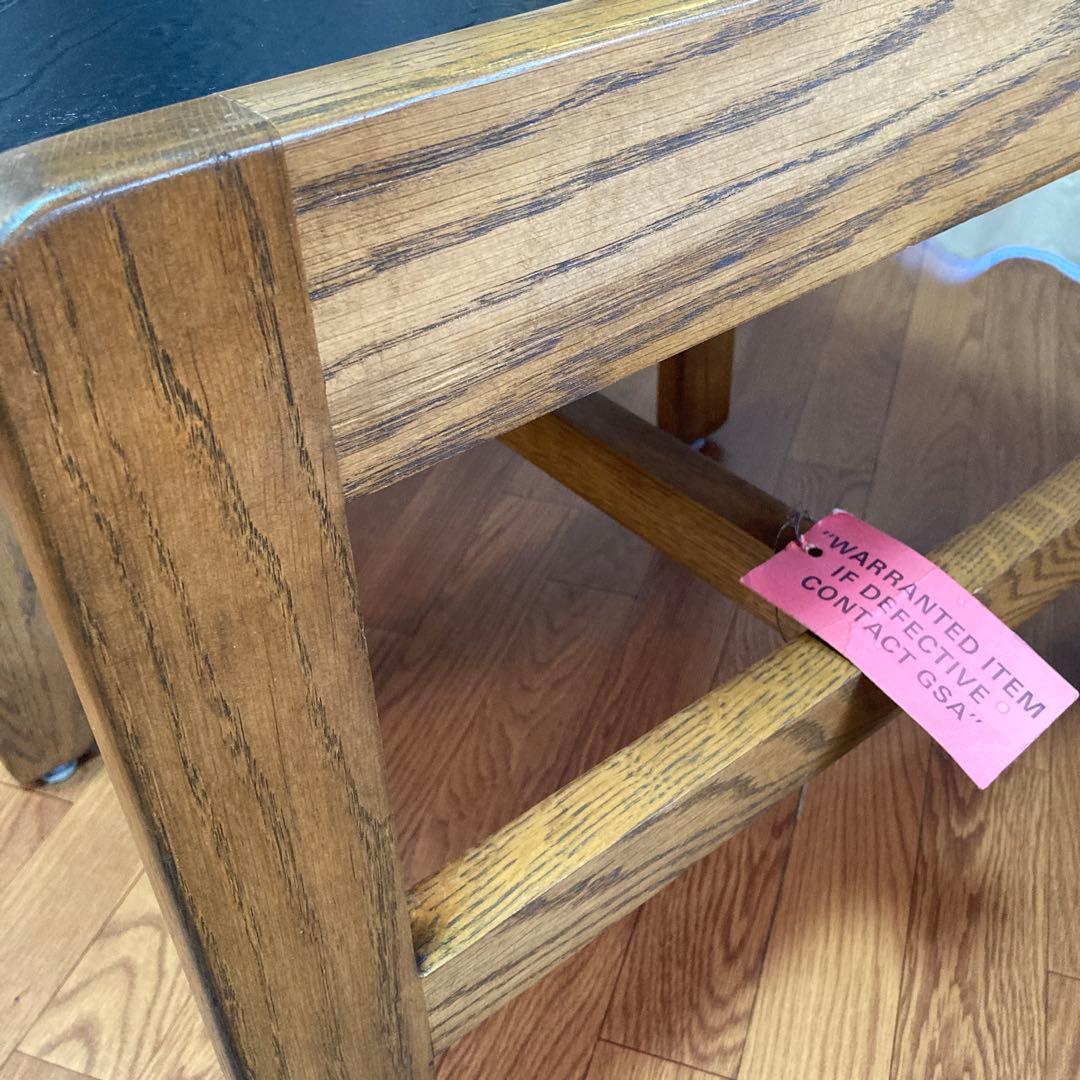 サイドテーブル　木製　ヴィンテージ　テーブル　蚤の市　アンティーク