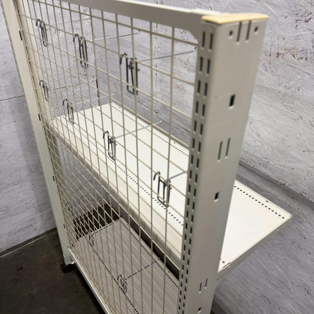 ディスプレイラック スチールラック W930×D380×H1400 Y2613