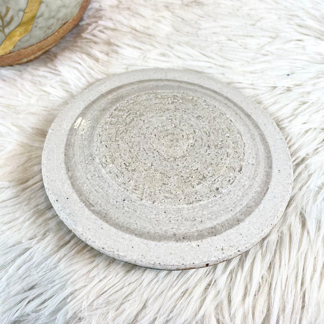 極美品　福森阿也作　松絵　水指　茶道具