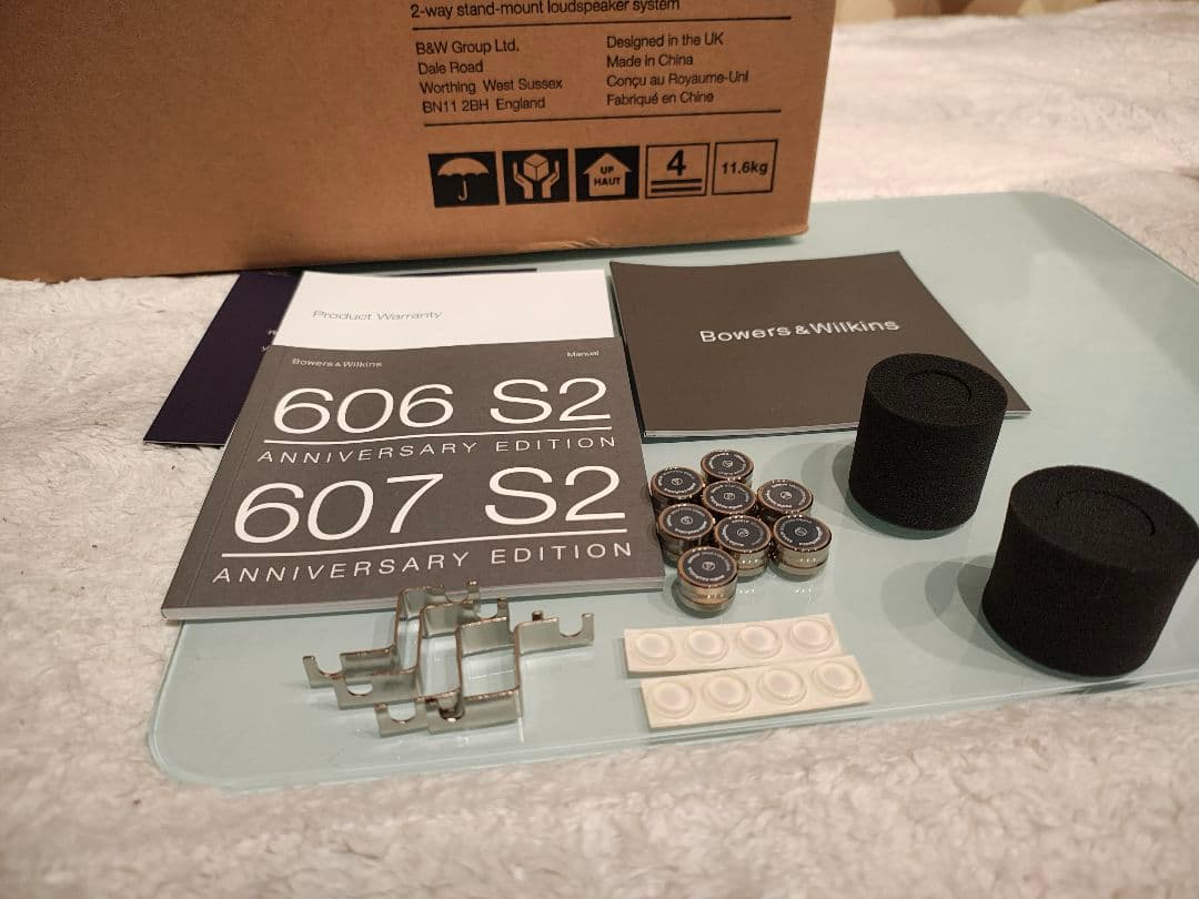 B&W 607 S2 Anniversary Edition BLACK おまけ