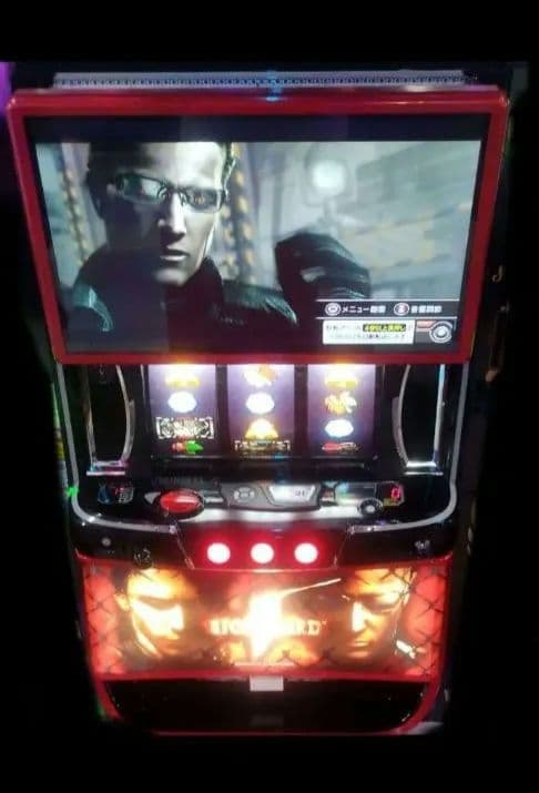 パチスロ実機 バイオハザード5 スマスロユニット付