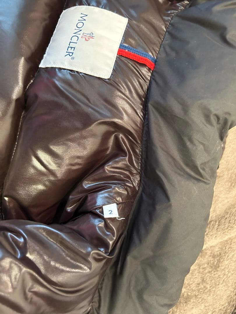 MONCLER ダウンジャケット ブラウン　サイズ2