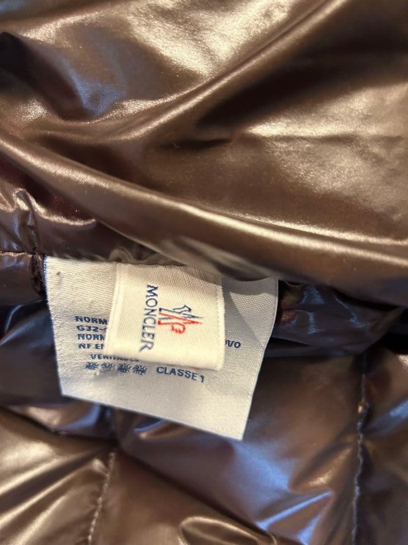 MONCLER ダウンジャケット ブラウン　サイズ2