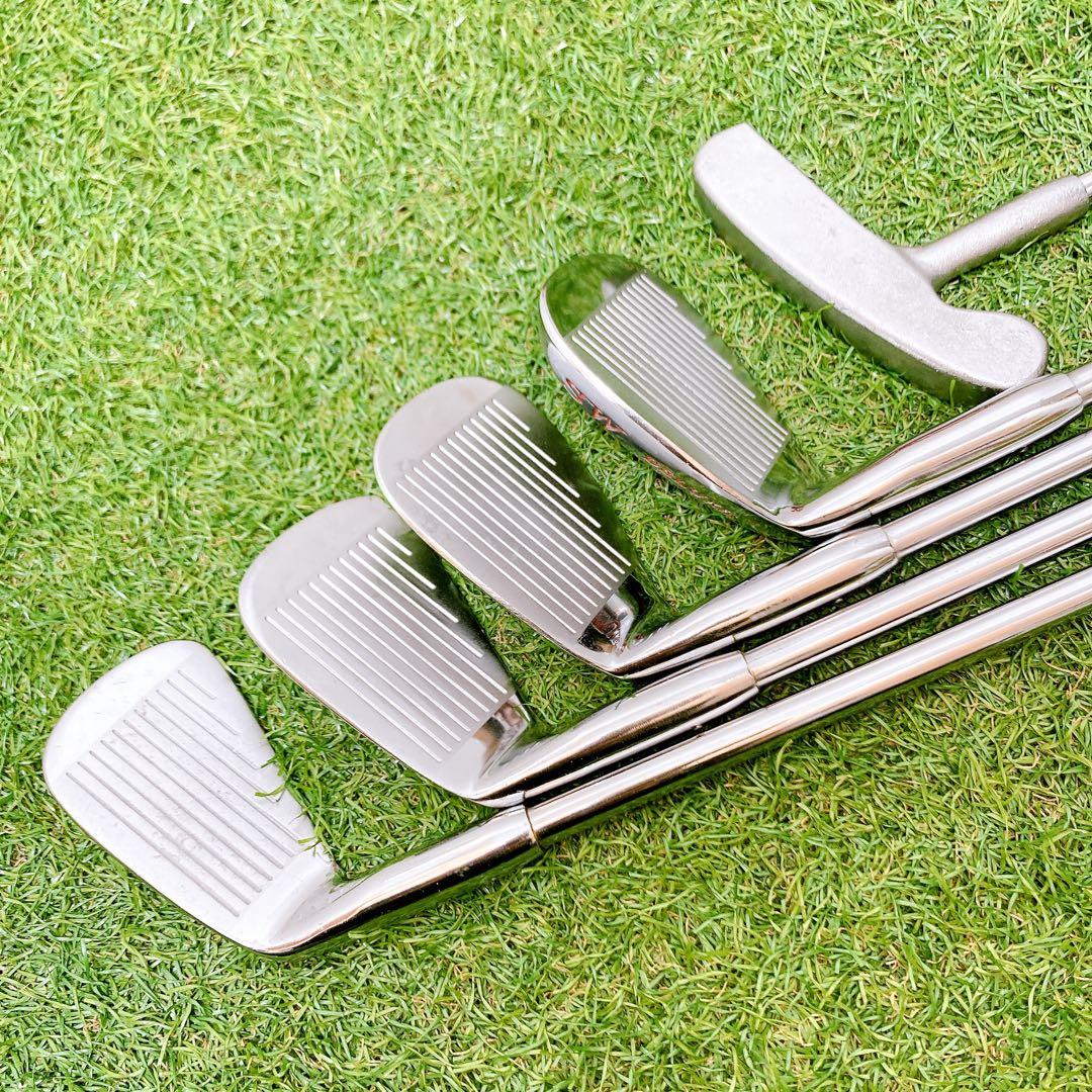 1.初心者オススメ　ゴルフクラブ　レディースセット　右利き　バック　アディダス