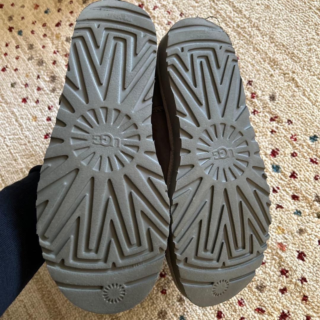 UGG シープスキンブーツ クラシックウルトラミニ グレー 25cm