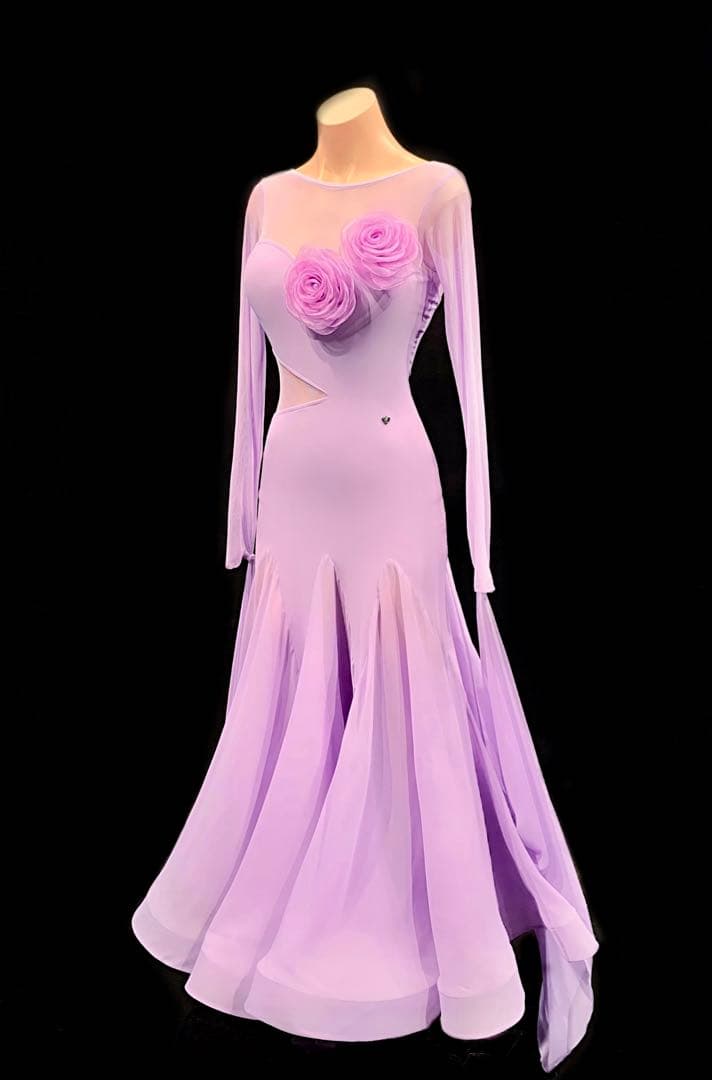 社交ダンス　ドレス　ワンピース