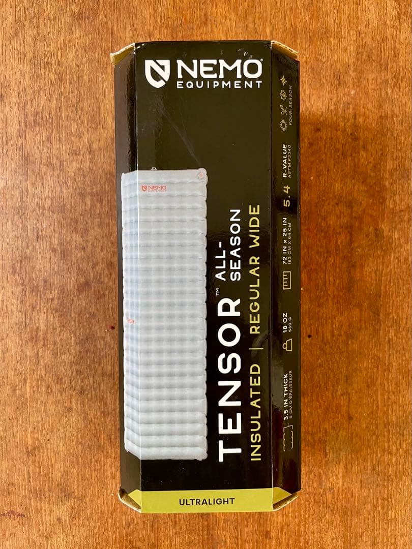 新品 NEMO TENSOR ALL SEASON レギュラーワイド