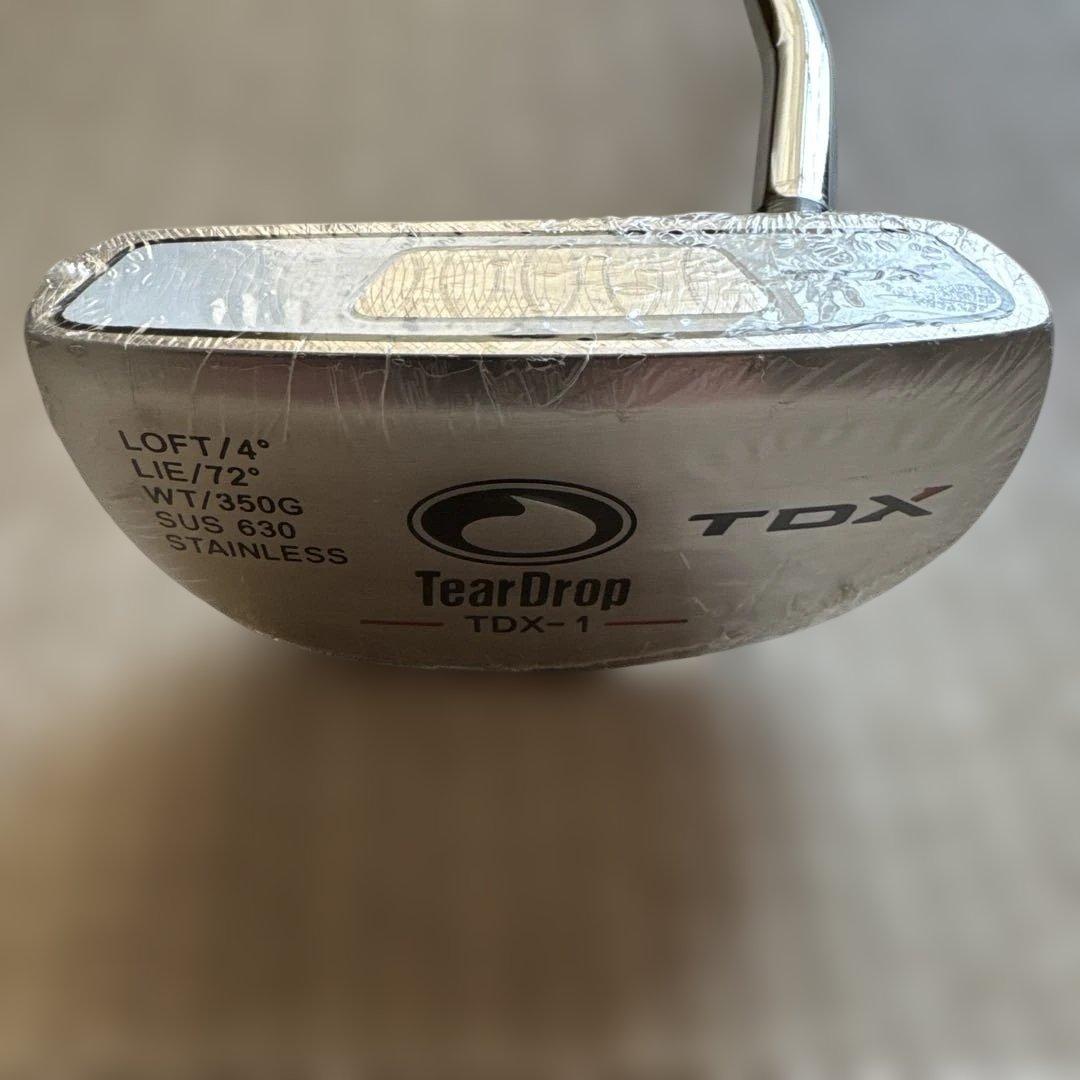 【新品未使用】TearDrop TDX-1 パター　マレット　33インチ