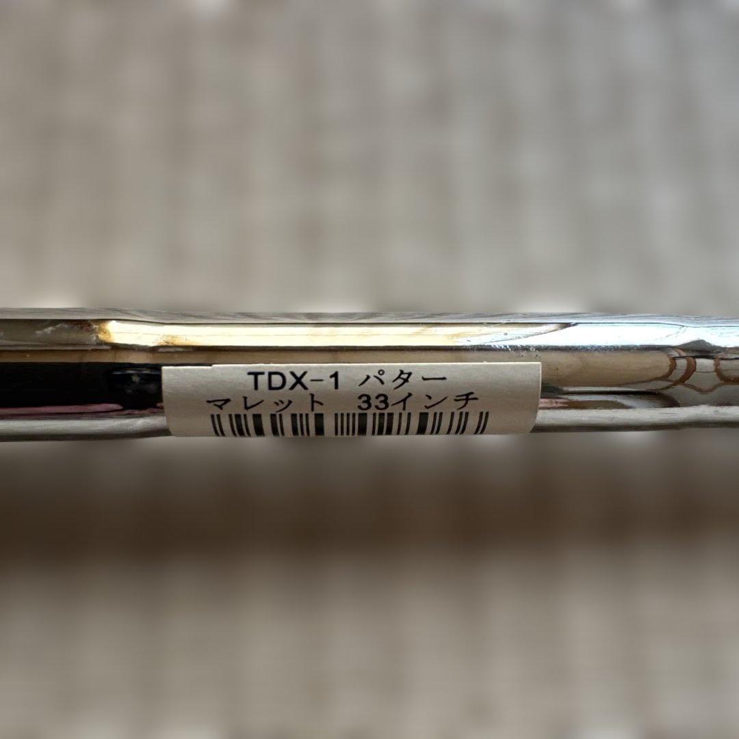 【新品未使用】TearDrop TDX-1 パター　マレット　33インチ
