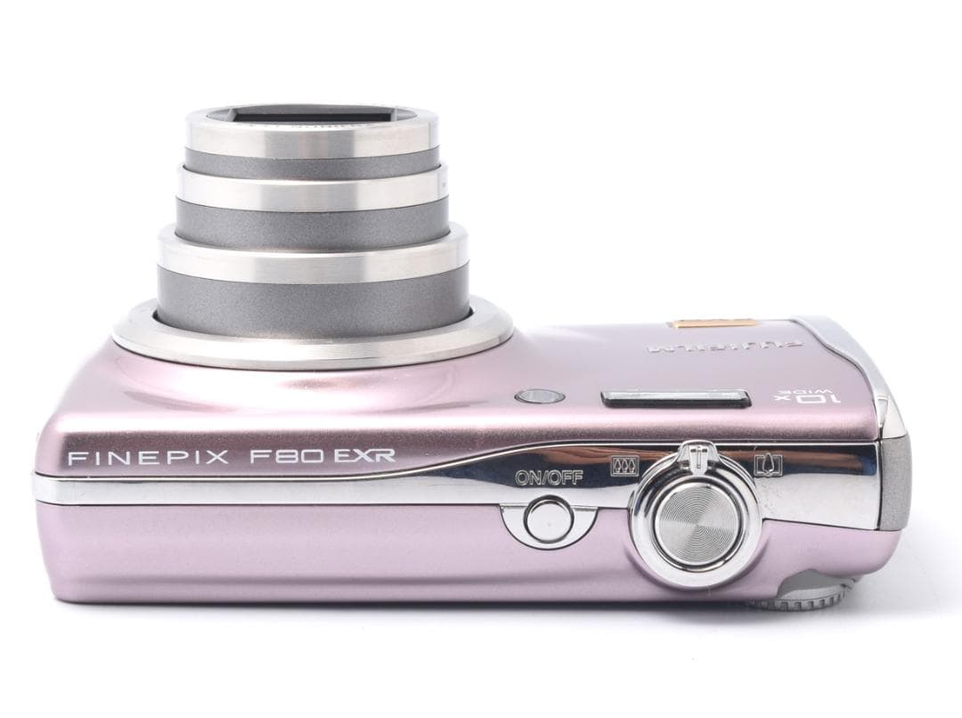 FUJIFILM FinePix F80EXR コンパクトデジタルカメラ ピンク