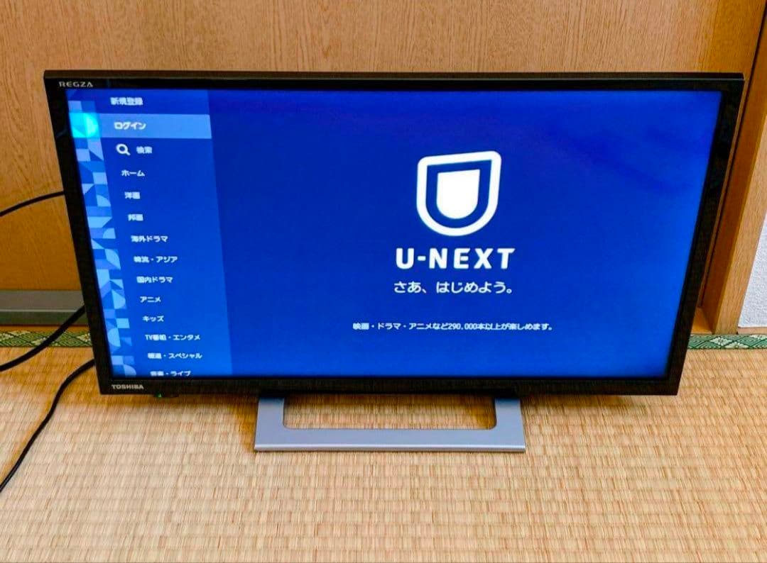 WiFiスマートテレビ 東芝 24v型　動画アプリ／地上波✨2022年製