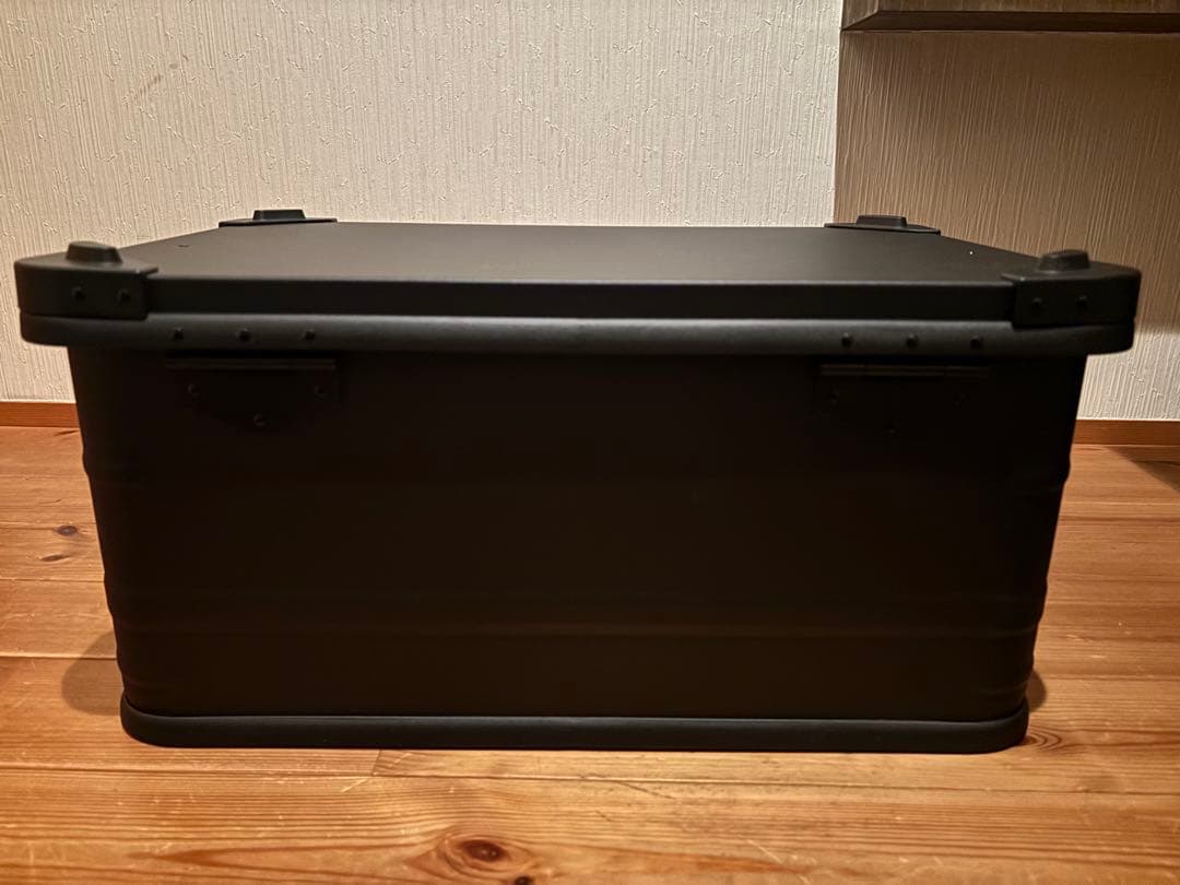 アルミコンテナ　SOMABITO AL BOX 脚なし　スタッキング可能