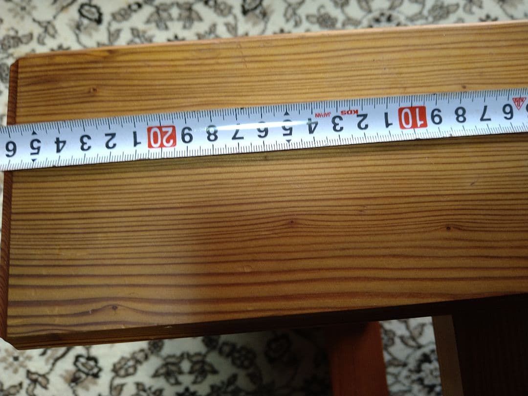 屋久杉 天然木製 座卓 約137.5cm x 75.5cm 板厚6.05cm