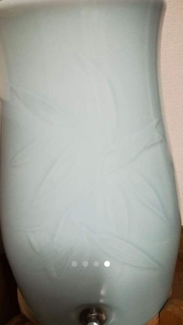 百年のしずく　有田焼　青磁　浄水器　据え置き型