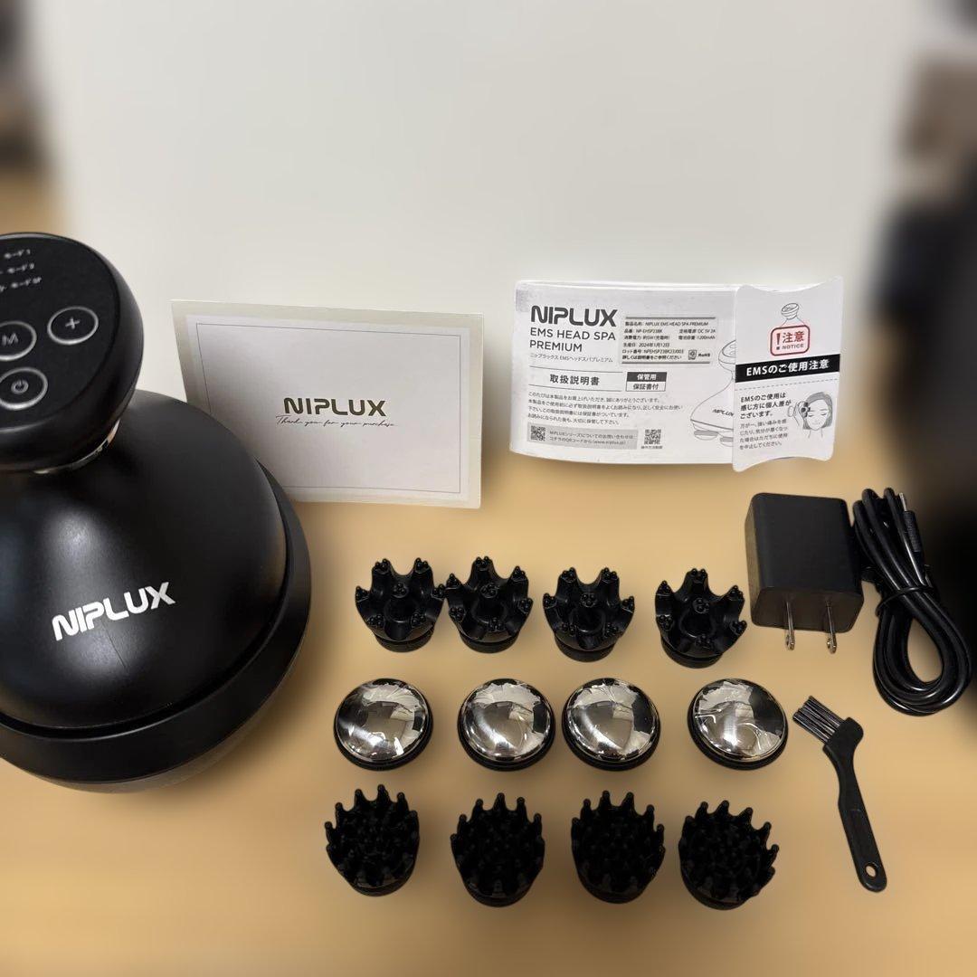 NIPLUX EMSヘッドスパ 美顔器