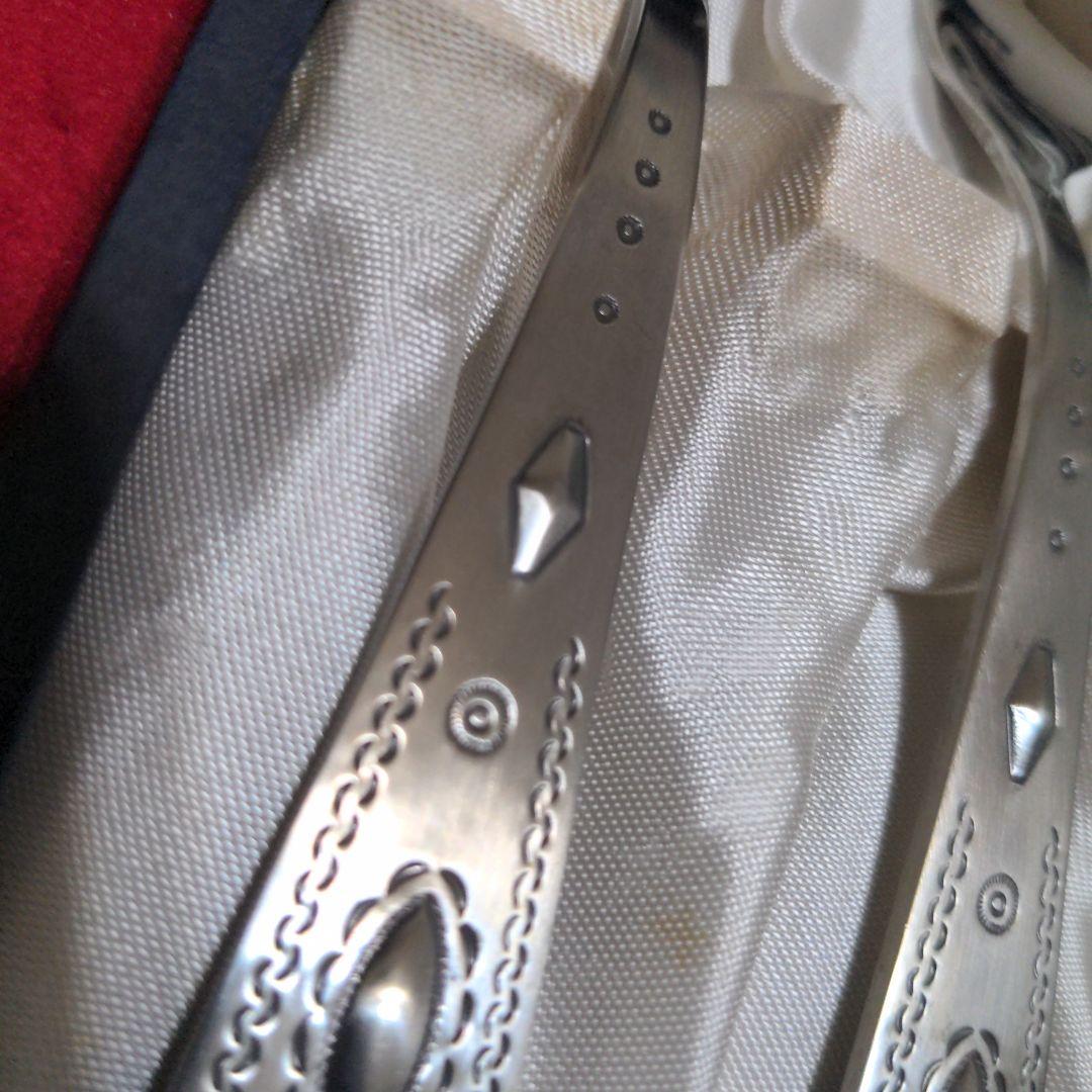 A*u様 ラルフローレン コンチョ ステンレス サラダ フォーク 5本　 ナバホ