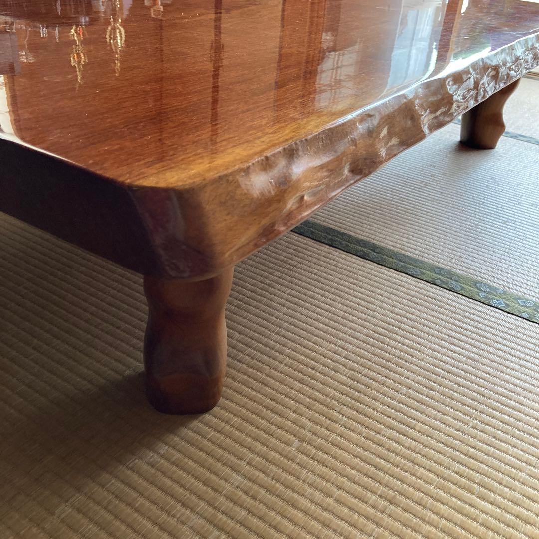 一枚板　座卓　テーブル