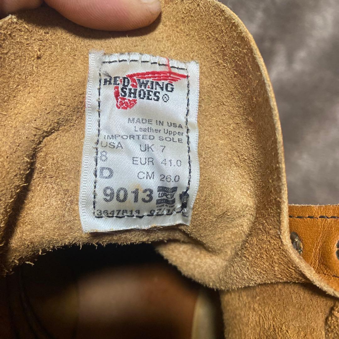 RED WING 9013 8D 【ベックマン チェスナット26cm】