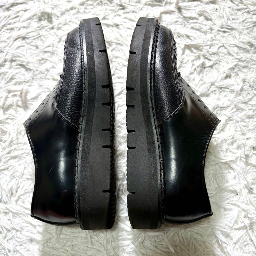 【美品】フットザコーチャー　CHAOS FRONT ZIP レザー　シューズ　7