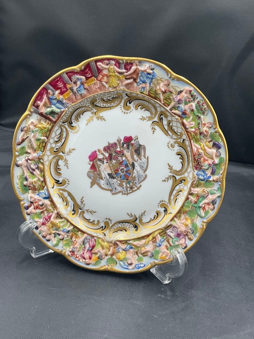 リチャードジノリ　カポディモンテ　プレート