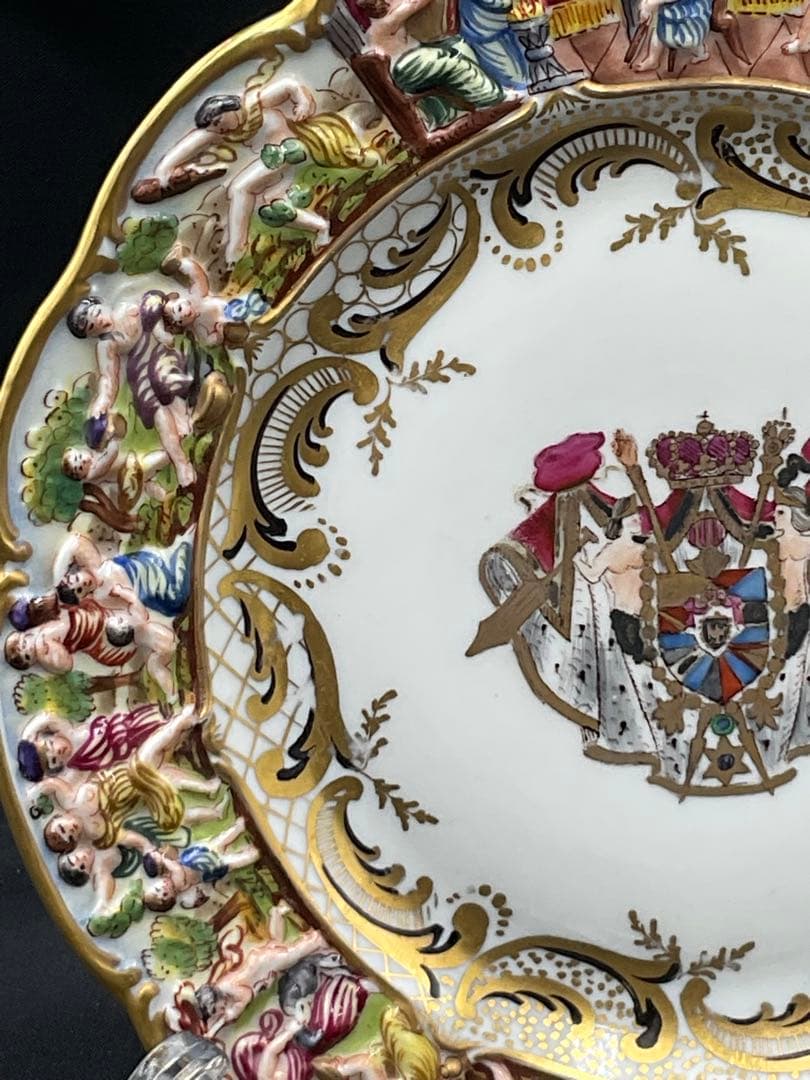 リチャードジノリ　カポディモンテ　プレート