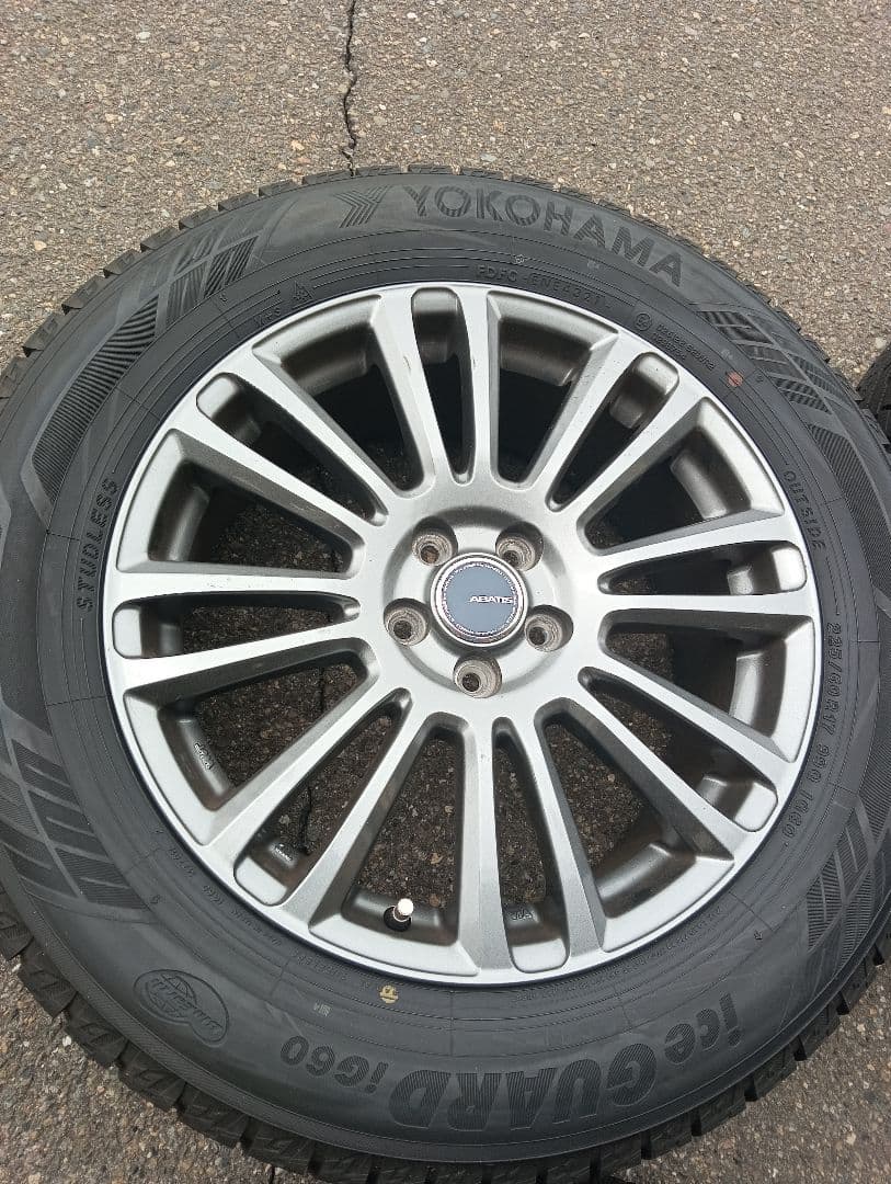 【りちすけ】アイスガード6 225/60R17 ホイールセット