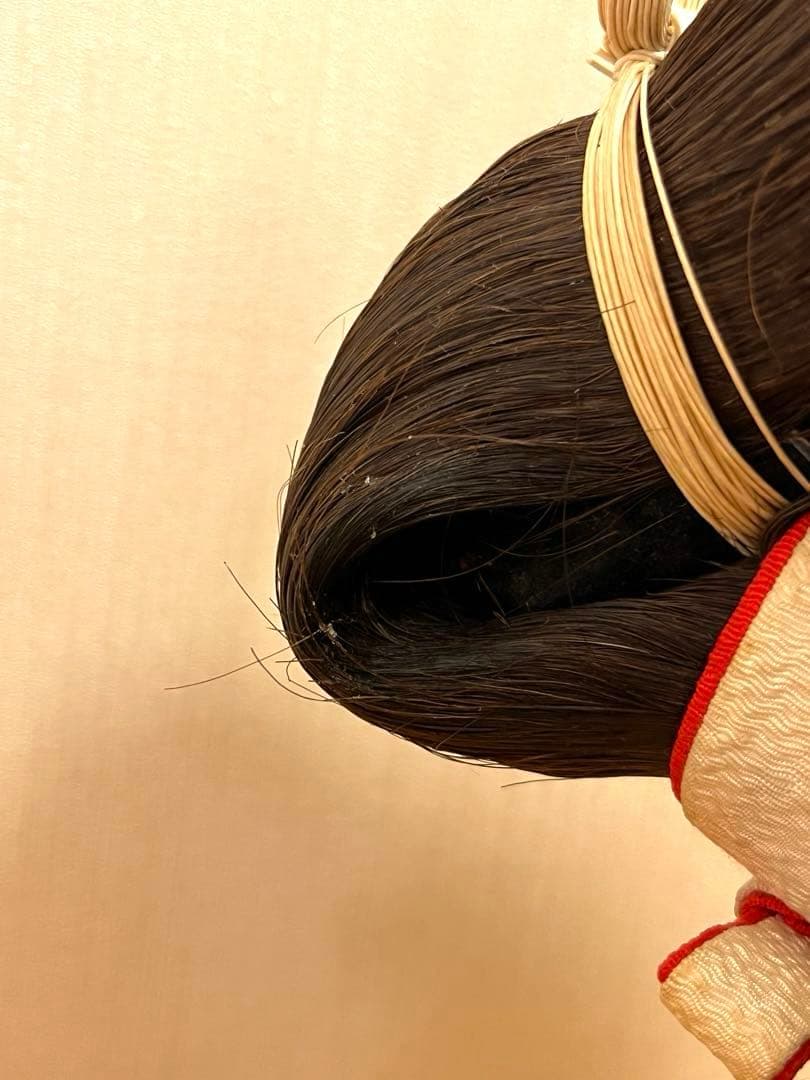 【軽量・人毛仕様】アズマかつら 日本髪｜栗色｜5号（中）｜婚礼・舞台・撮影に