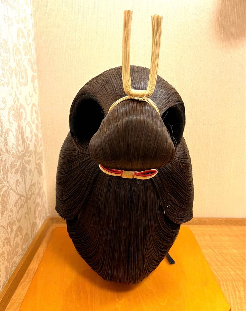 【軽量・人毛仕様】アズマかつら 日本髪｜栗色｜5号（中）｜婚礼・舞台・撮影に