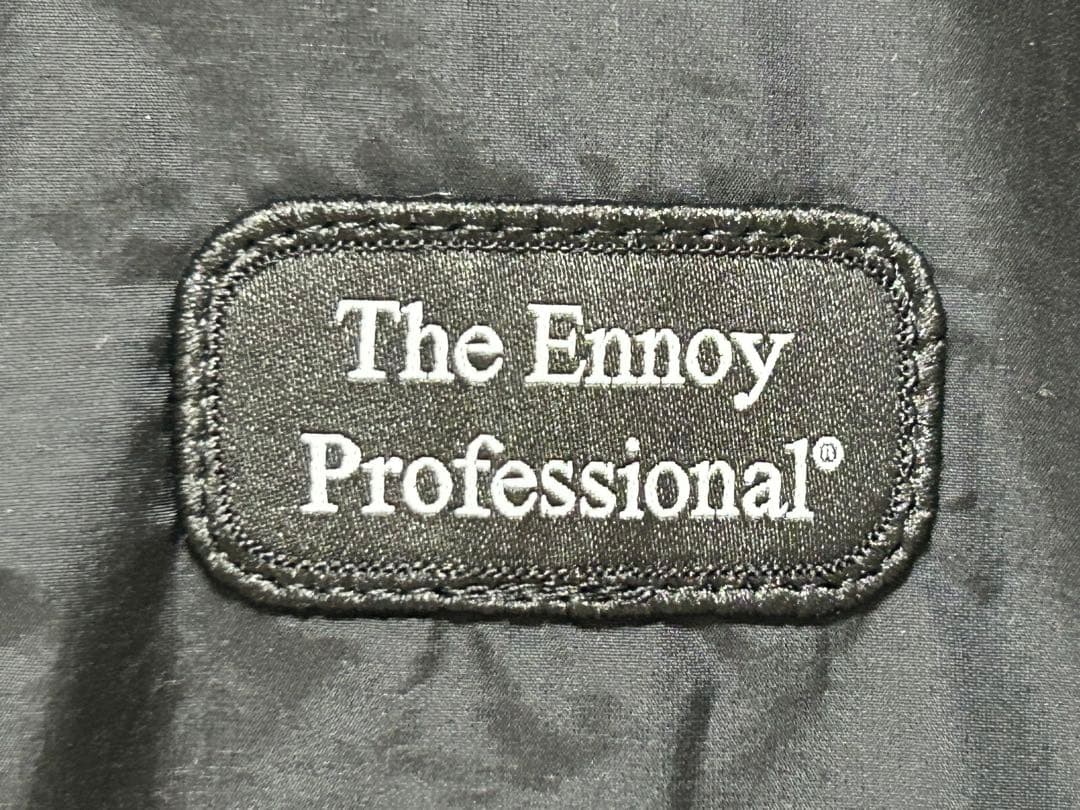 ジャケット・アウター ENNOY PADDED NYLON COACH JACKET BLACK