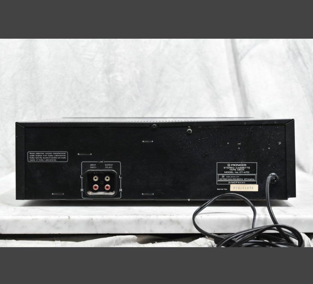 Pioneer CT-A7D カセットデッキ パイオニア