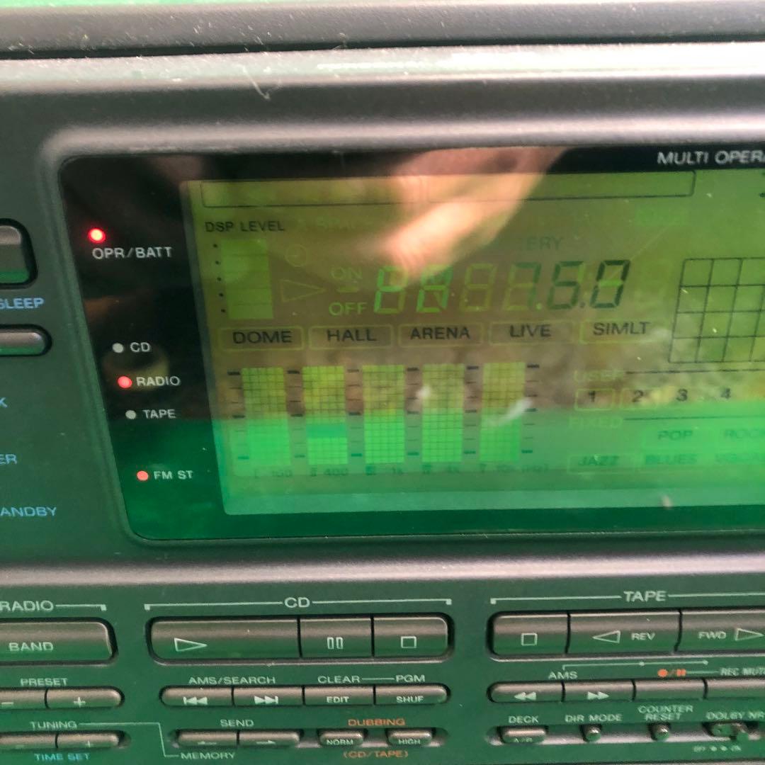 SONY CDラジカセ ZS-7 ドックセット ジャンク