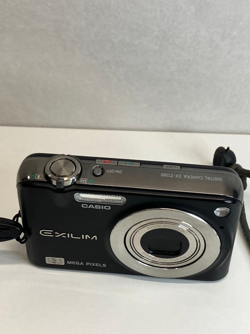 CASIO EXILIM デジタルカメラ EX-Z1200 ブラック【3964】