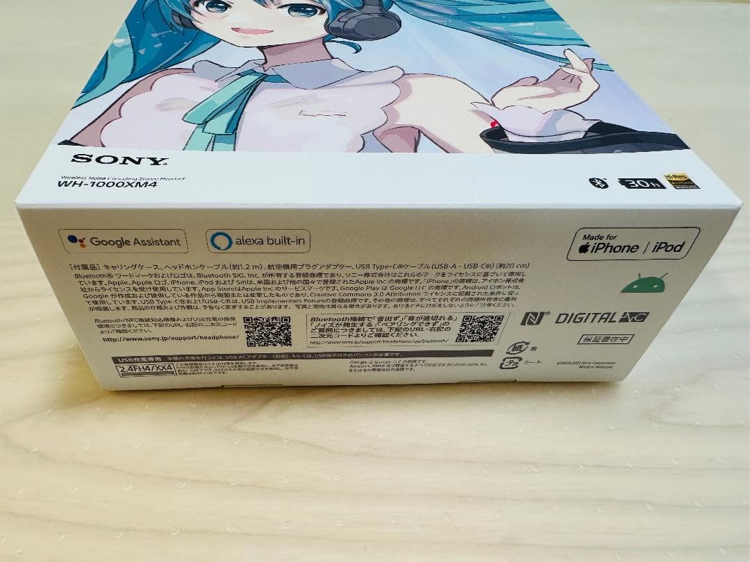 【未使用美品】SONY WH-1000XM4 初音ミクモデル
