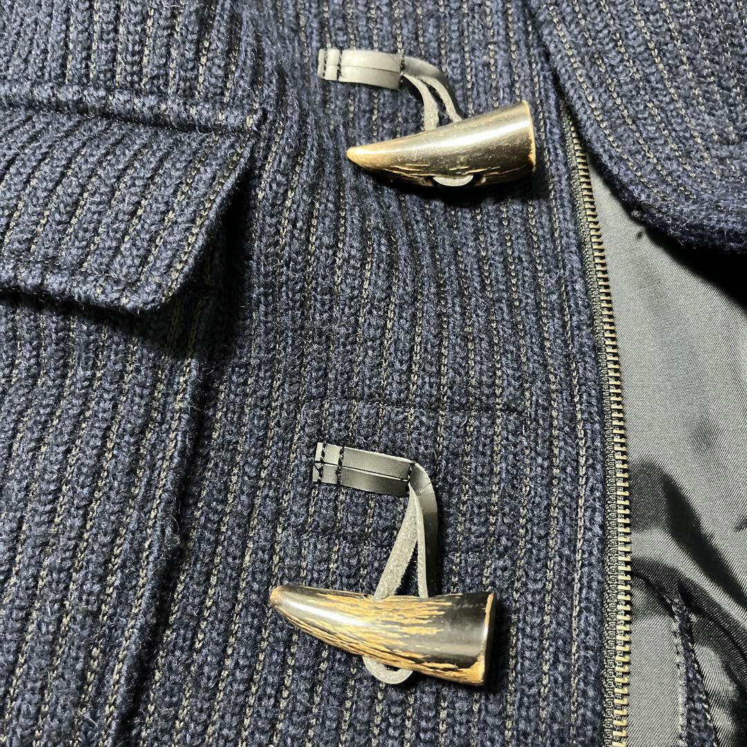 BARNEYS NEWYORK⭐︎L ダッフルコート ウールコート ネイビー