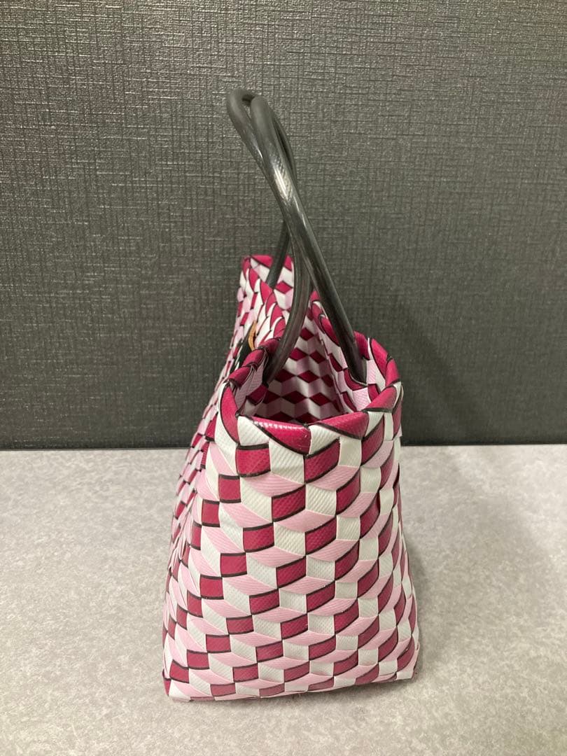 MARNI マルニ マーケット フラワーカフェ PVC ハンドバッグ トート