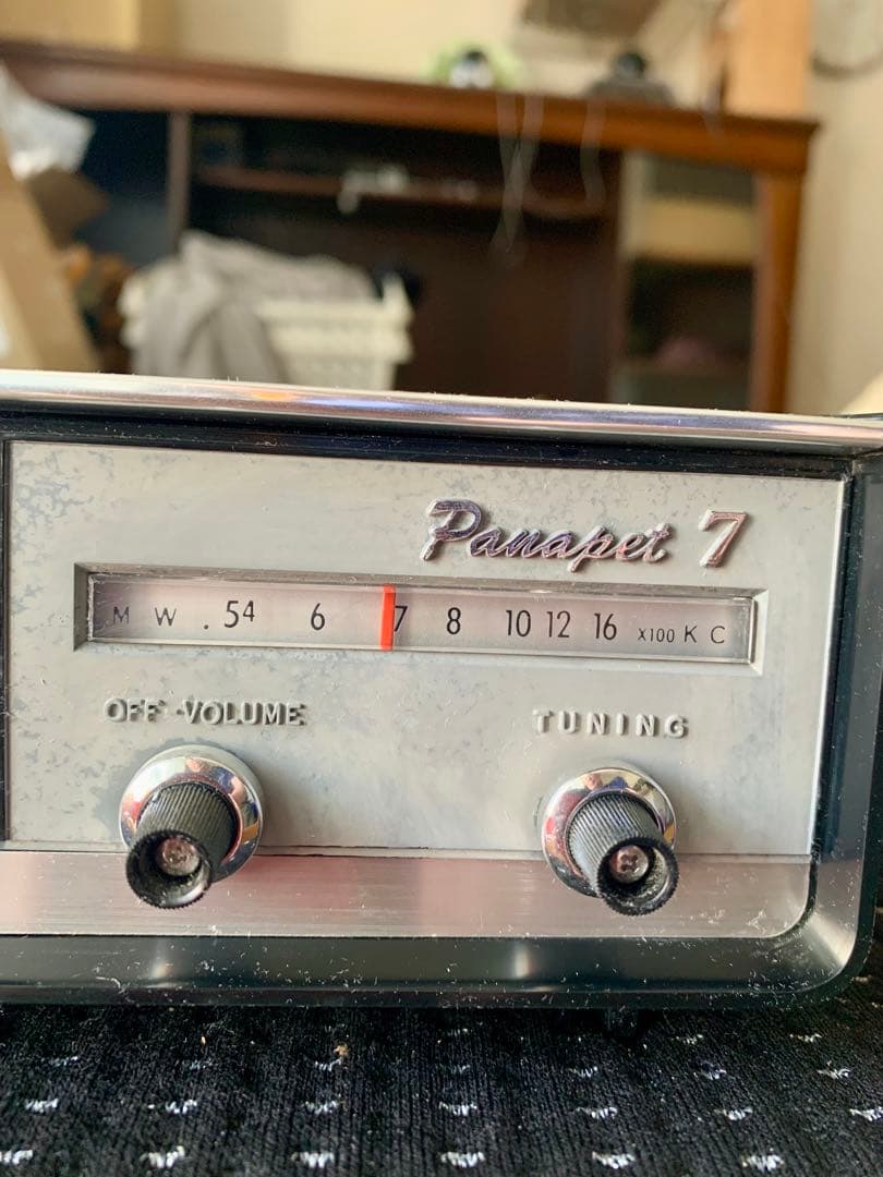 ナショナル　7石ラジオ　R-80 コレクション品