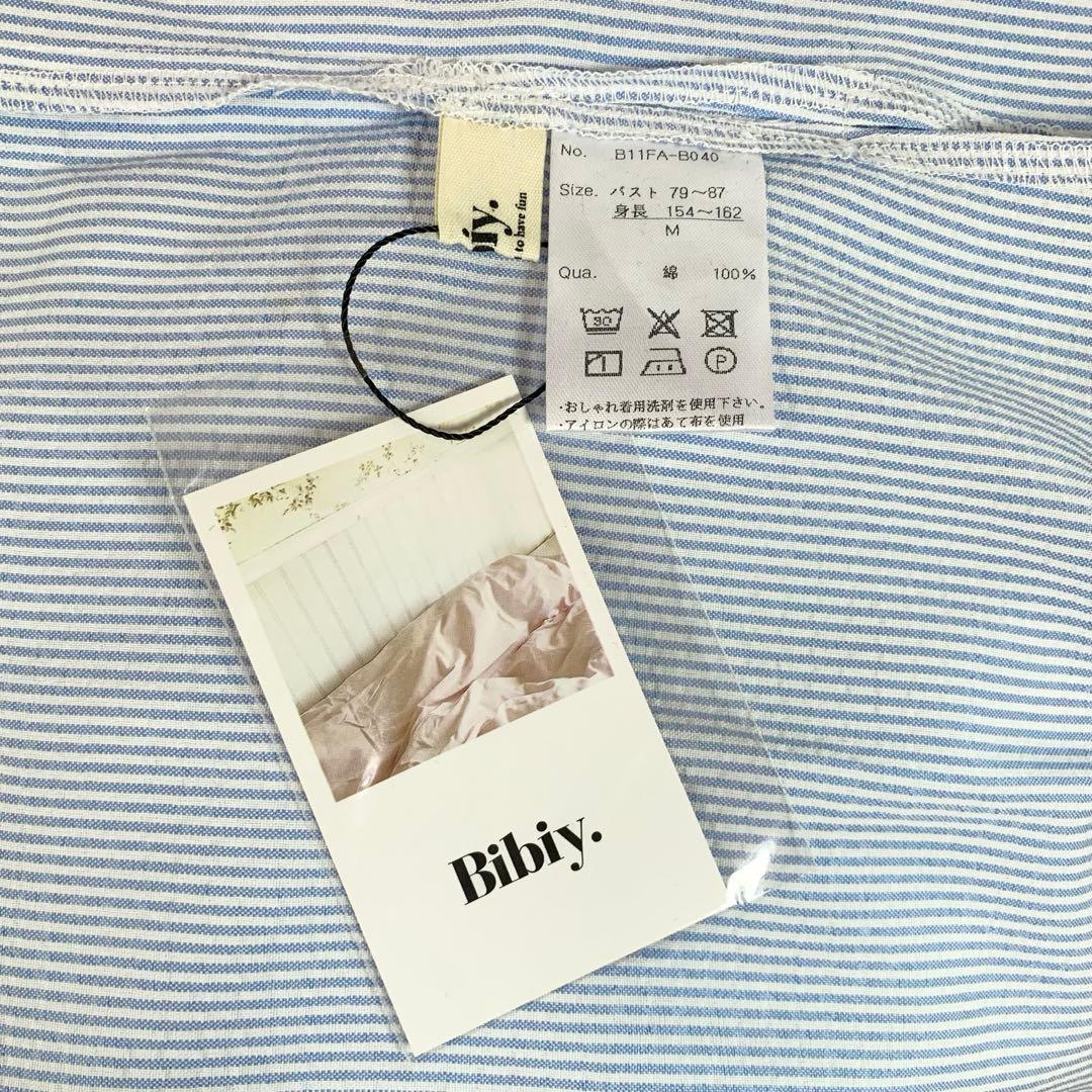 【新品タグ付き】Bibiy RIBBON CUFFS BLOUSE