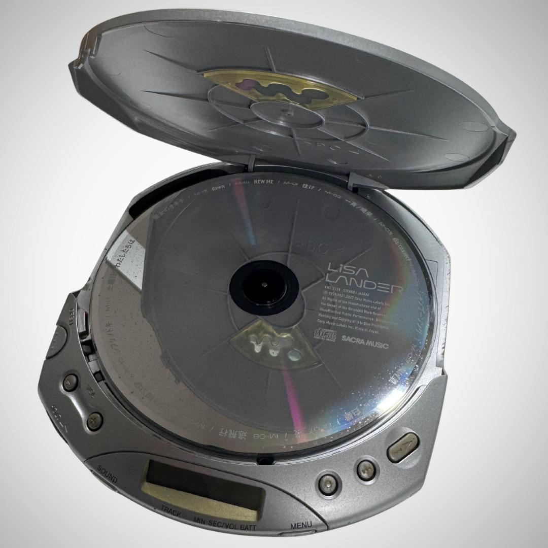 SONY WALKMAN D-E221 ポータブルCDプレーヤー 動作良好