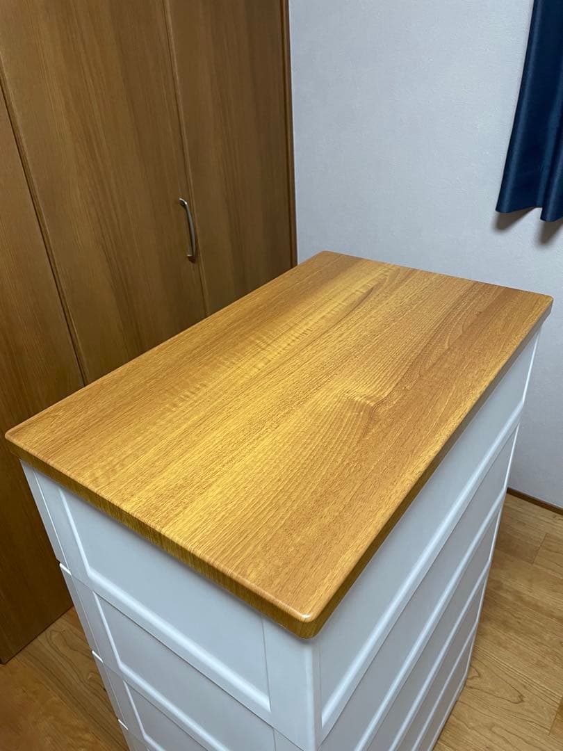 フィッツ★超美品!! メッシュ 5段 ホワイト FM6505 プラス チェスト