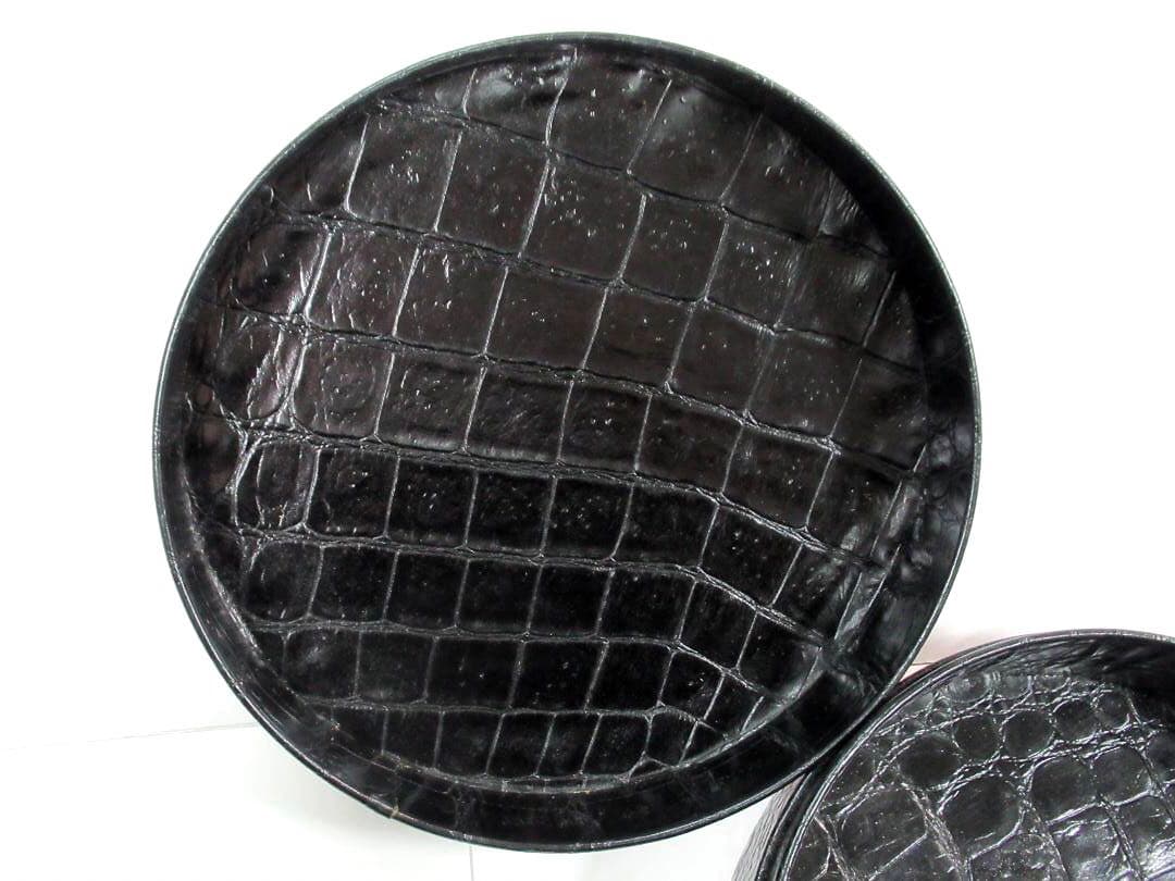 FENDI フェンディ Casa フェンディ ブラック レザー ボックス カーサ