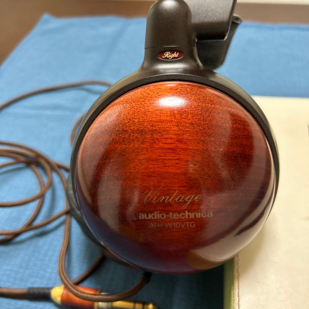 最終値下げaudio-technicaATH-w10VTG飛騨高山高級ヘッドホン