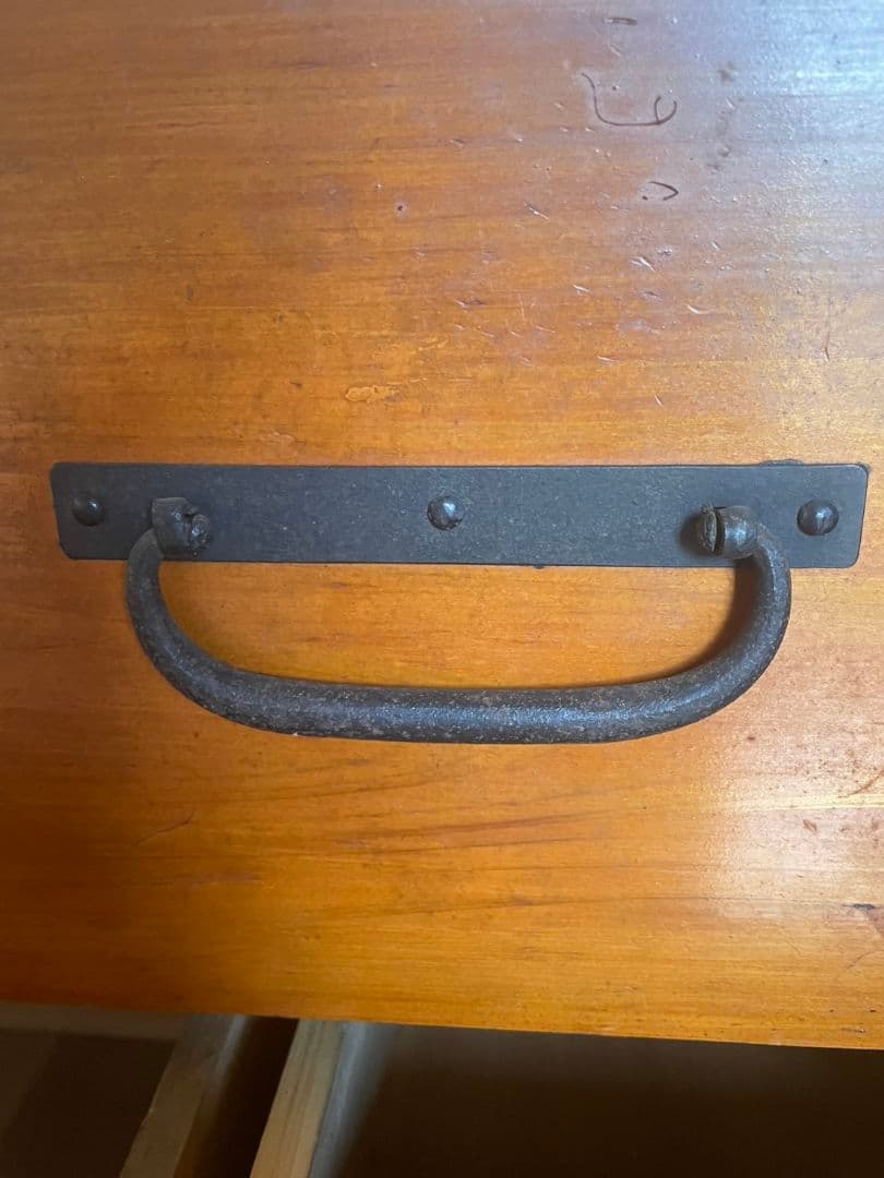 伝統的な和風木製箪笥 引き出し付きレア