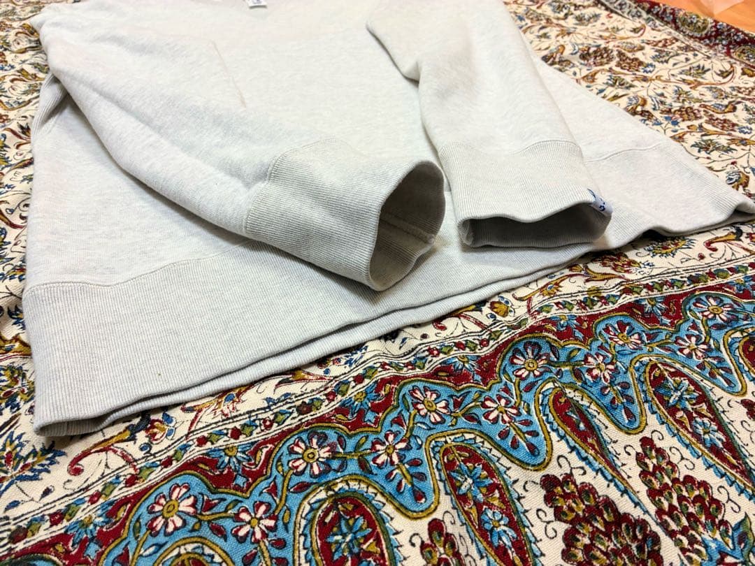 LOOPWHEELER×BEAMS + スウェット オートミール L