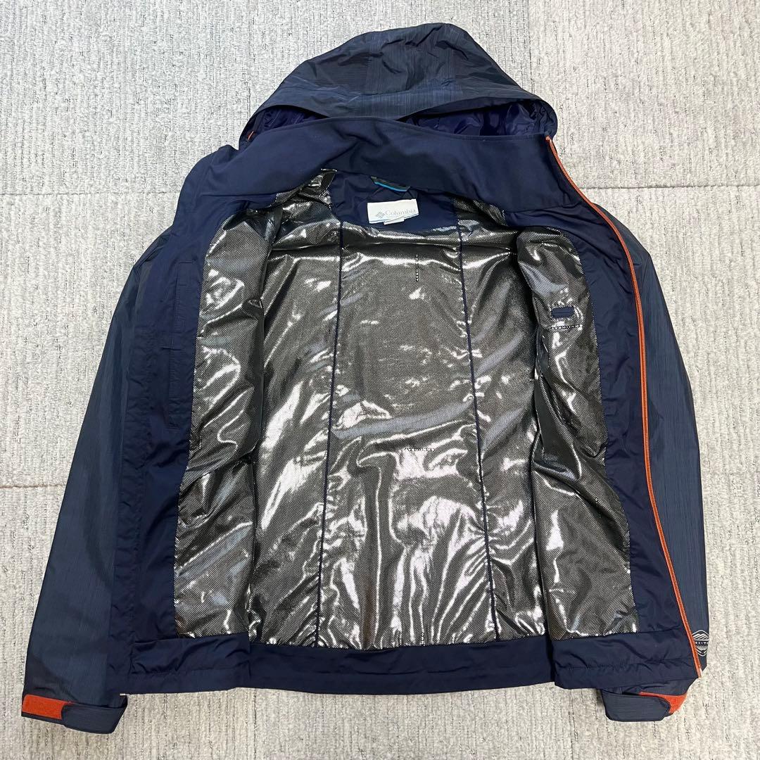 美品 一回着用 コロンビア XM2294 止水ジップ ナイロンジャケット