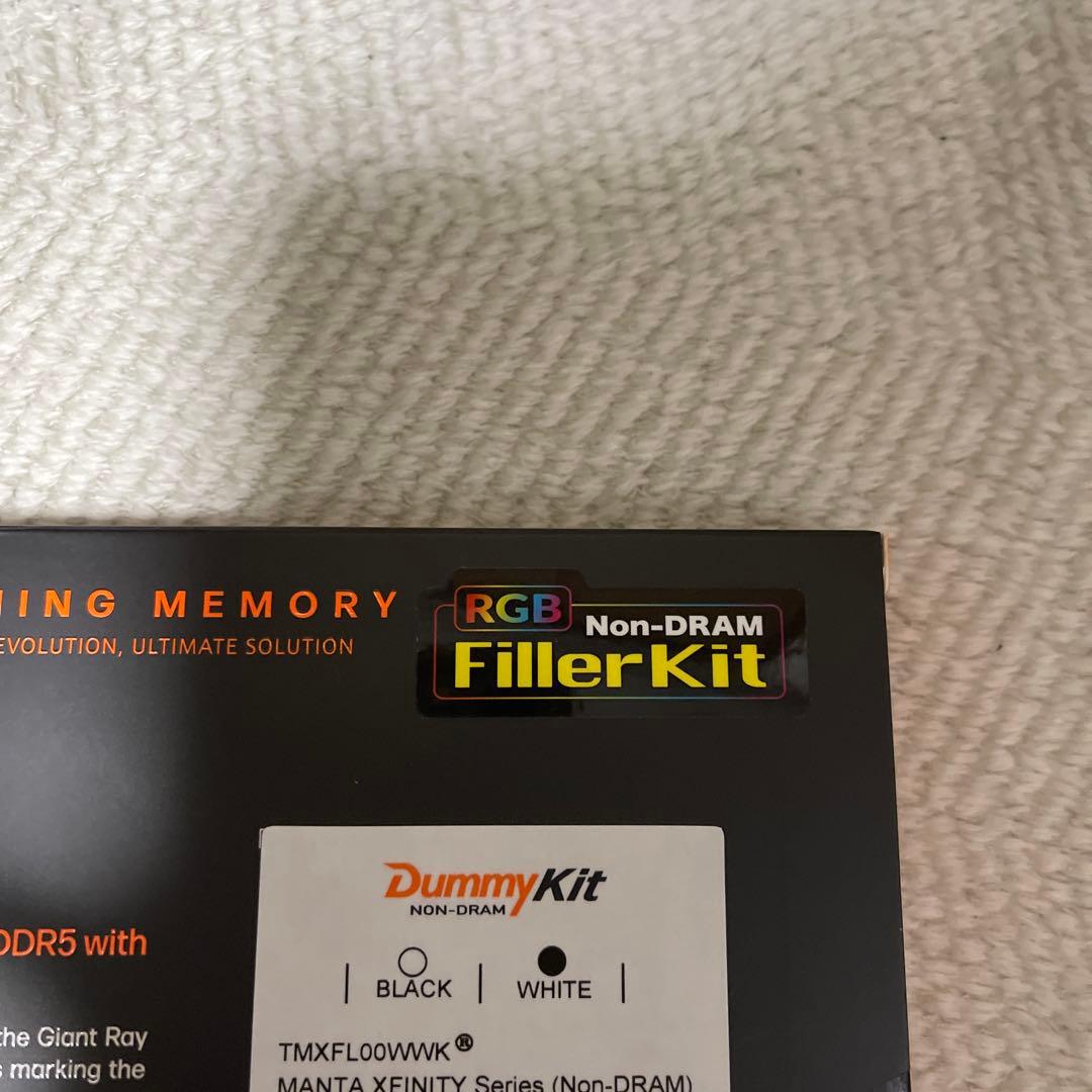 V-Color Manta XFinity RGB ダミーメモリーのみ2枚