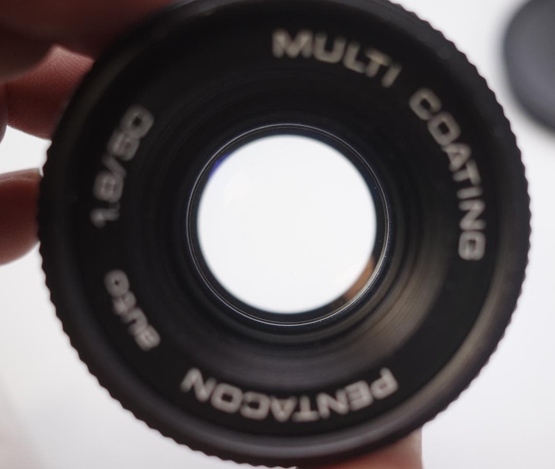 44 ペンタコン PENTACON 50mm F1.8　M42　アダプター付
