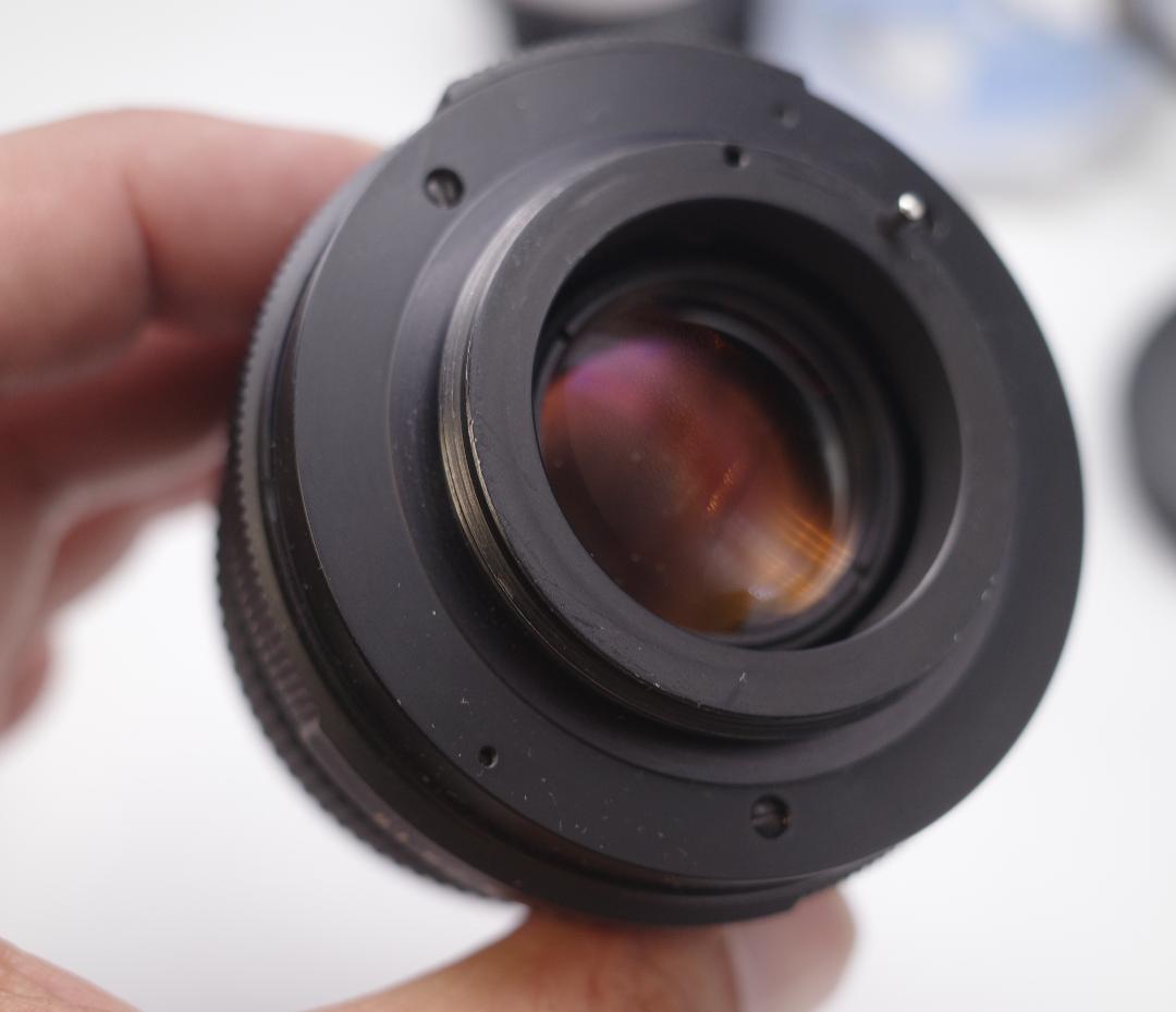 44 ペンタコン PENTACON 50mm F1.8　M42　アダプター付